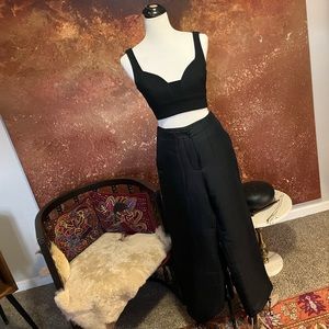 Super Unique DKNY Silk Tailored Balloon Puffy Pant (insulated)